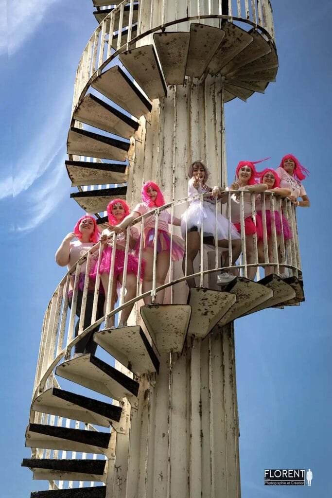 evjf boulogne sur perruque rose sur un phare florent studio boulogne sur mer lille le touquet paris calais saint omer arras lens
