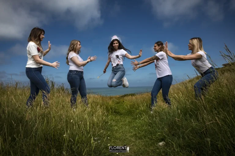 evjf saut falaise wimereux avec témoins mariage florent studio photographe boulogne sur mer lille le touquet saint omer paris calais amiens arras lens